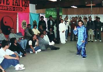 Wu Style Master Yan Yuan Hua At Taiji club