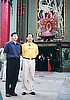 With Zhang Zhi Jun at Hollywood,2003